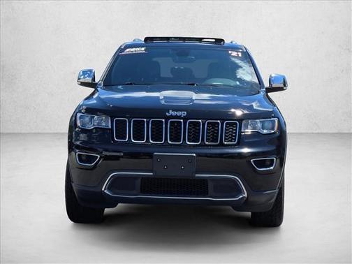 Diamond Black Crystal Pearlcoat 2021 Jeep Grand Cherokee Limited