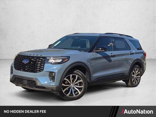 Vapor Blue Metallic 2026 Ford Explorer ST-Line