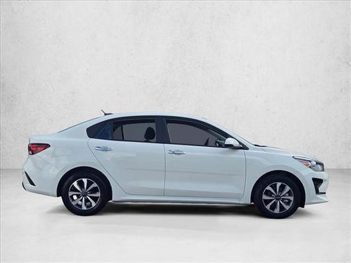 Clear White 2021 Kia Rio S
