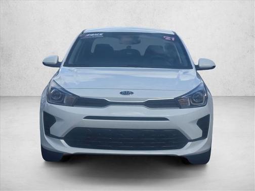 Clear White 2021 Kia Rio S