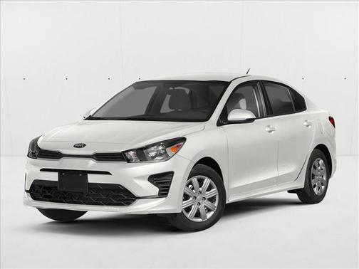 Clear White 2021 Kia Rio S