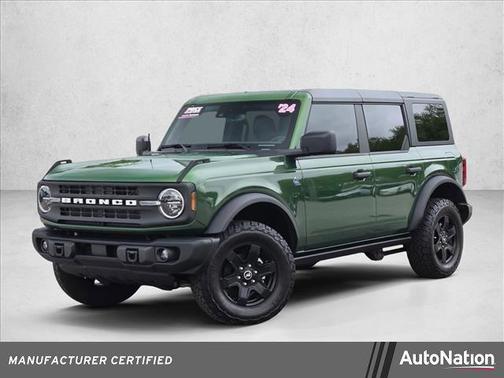 Eruption Green Metallic 2024 Ford Bronco Black Diamond