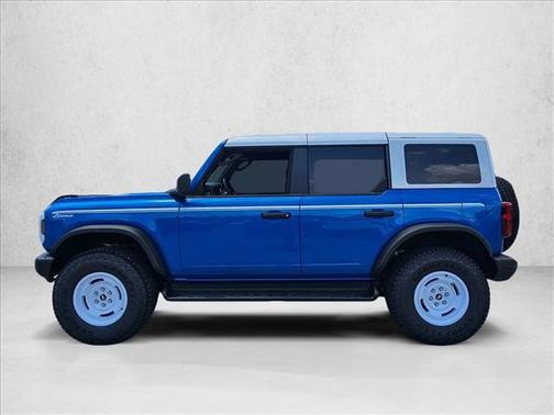 Velocity Blue Metallic 2026 Ford Bronco Heritage Edition
