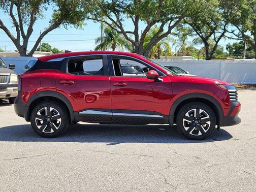 Scarlet Ember Tintcoat 2025 Nissan Kicks SV