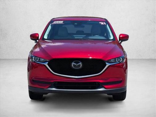 Soul Red Crystal Metallic 2021 Mazda CX-5 Touring