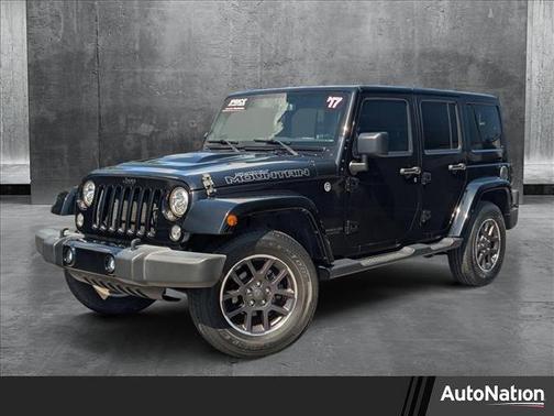 2017 Jeep Wrangler Unlimited Smoky Mountain 4x4