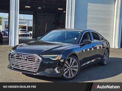 Black 2019 Audi A6 45 Premium Plus