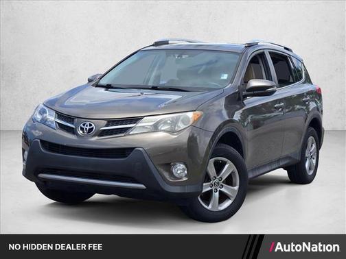 Gold 2015 Toyota RAV4 XLE