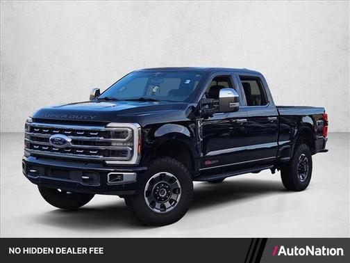 Agate Black Metallic 2024 Ford F-250 Platinum