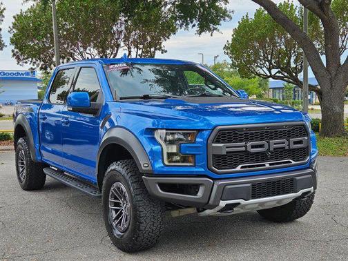 Velocity Blue Metallic 2019 Ford F-150 Raptor