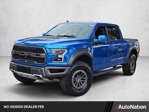 Velocity Blue Metallic 2019 Ford F-150 Raptor