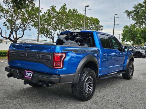Velocity Blue Metallic 2019 Ford F-150 Raptor
