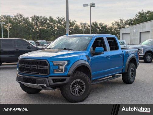 Velocity Blue Metallic 2019 Ford F-150 Raptor