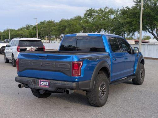 Velocity Blue Metallic 2019 Ford F-150 Raptor