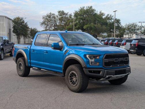 Velocity Blue Metallic 2019 Ford F-150 Raptor