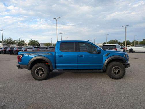 Velocity Blue Metallic 2019 Ford F-150 Raptor