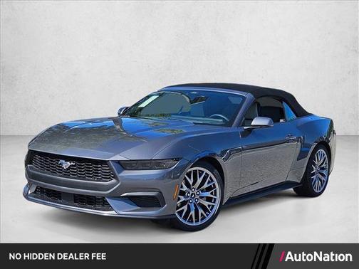 Carbonized Gray Metallic 2026 Ford Mustang EcoBoost Premium