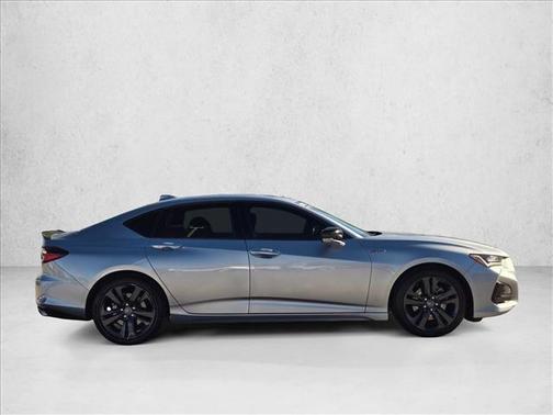 Lunar Silver Metallic 2021 Acura TLX A-Spec