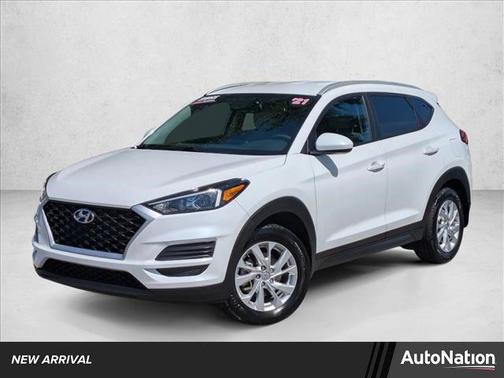 White Cream 2021 Hyundai TUCSON Value