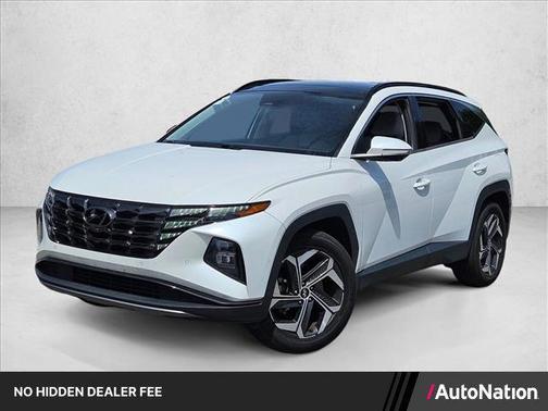 Quartz White 2022 Hyundai TUCSON Limited