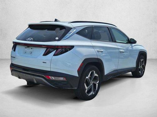 Quartz White 2022 Hyundai TUCSON Limited