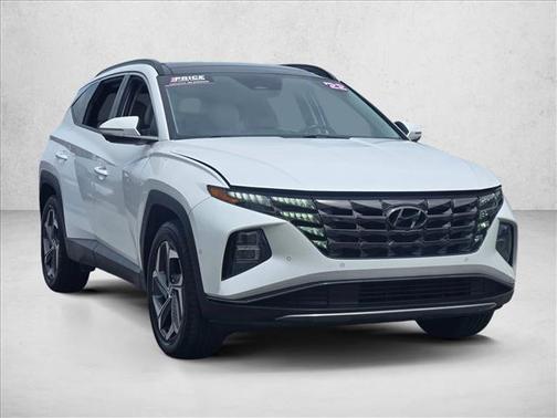 Quartz White 2022 Hyundai TUCSON Limited