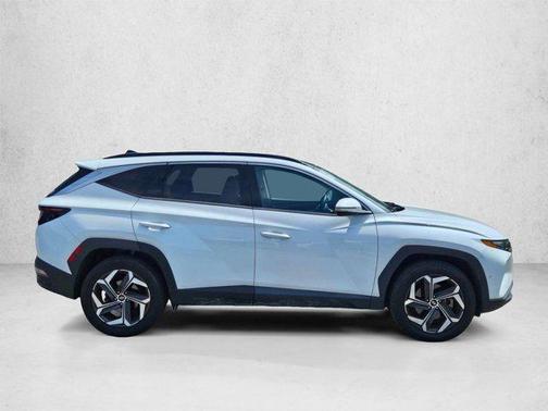 Quartz White 2022 Hyundai TUCSON Limited