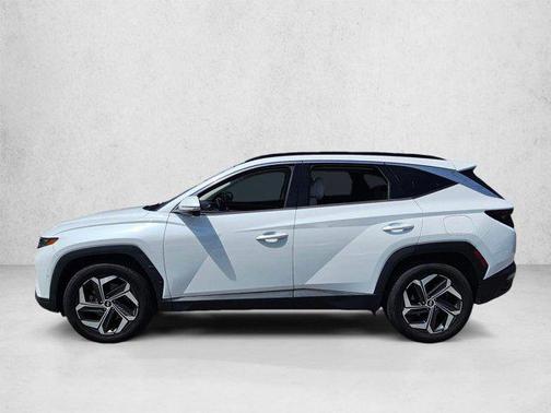 Quartz White 2022 Hyundai TUCSON Limited