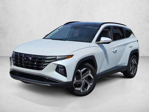 Quartz White 2022 Hyundai TUCSON Limited