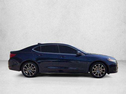 Fathom Blue Pearl 2017 Acura TLX w/Technology Package