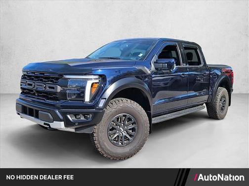 Antimatter Blue Metallic 2025 Ford F-150 Raptor