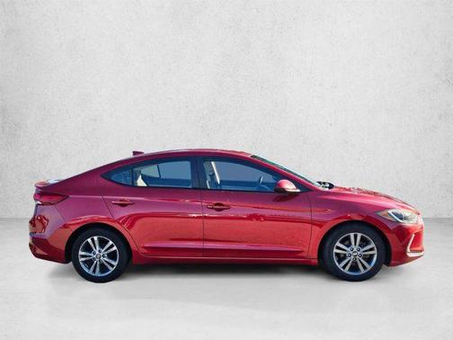 Scarlet Red 2017 Hyundai ELANTRA SE