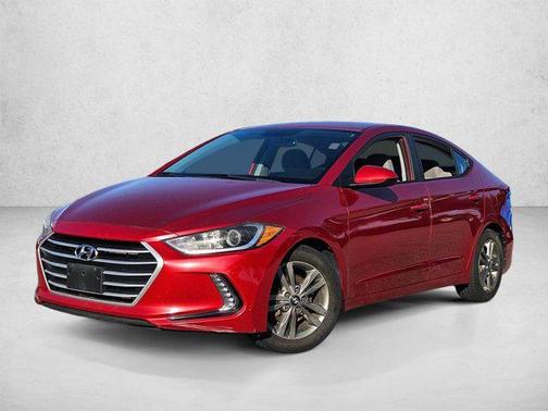 Scarlet Red 2017 Hyundai ELANTRA SE