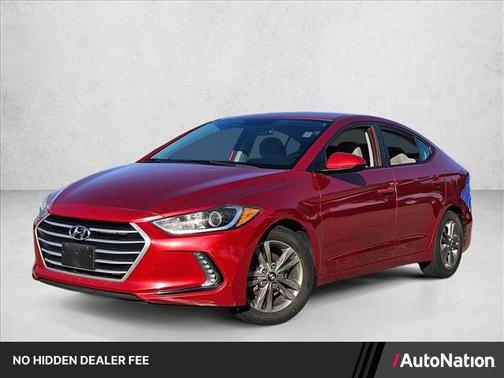 Scarlet Red 2017 Hyundai ELANTRA SE