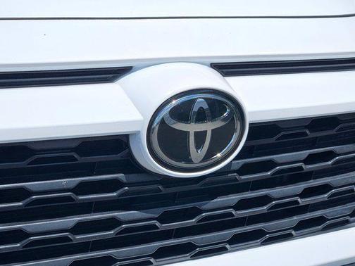 Super White 2021 Toyota RAV4 LE