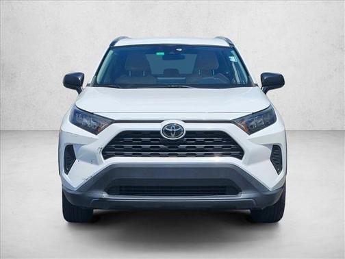 Super White 2021 Toyota RAV4 LE