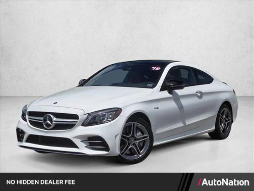 Polar White 2019 Mercedes-Benz AMG C 43 4MATIC