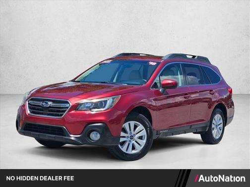 Crimson Red Pearl 2018 Subaru Outback 2.5i Premium