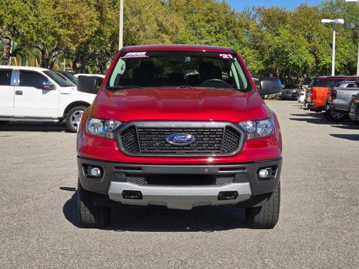 Rapid Red Metallic Tinted Clearcoat 2021 Ford Ranger XLT