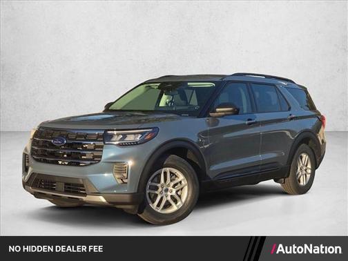 Vapor Blue Metallic 2026 Ford Explorer Active