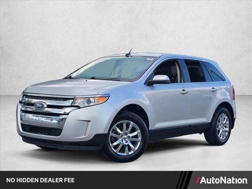 Ingot Silver Metallic 2014 Ford Edge Limited