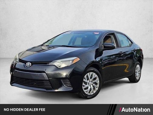 Black Sand Pearl 2016 Toyota Corolla LE