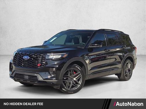 Agate Black Metallic 2026 Ford Explorer ST