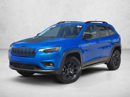 Hydro Blue Pearlcoat 2022 Jeep Cherokee X 4x4