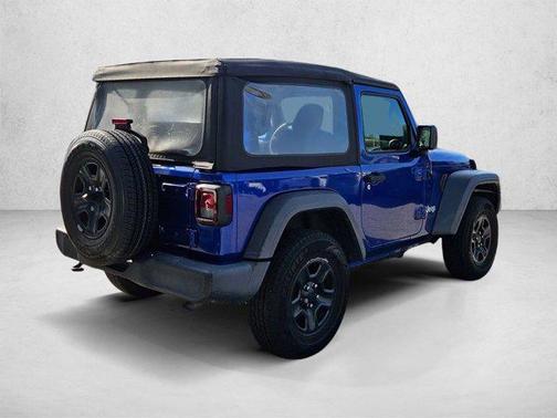 Ocean Blue Metallic Clearcoat 2019 Jeep Wrangler Sport