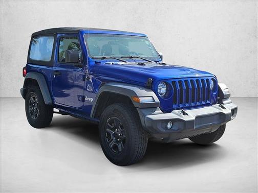 Ocean Blue Metallic Clearcoat 2019 Jeep Wrangler Sport
