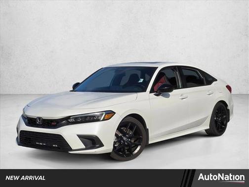 Platinum White Pearl 2024 Honda Civic Si Base