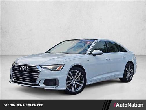 Ibis White 2019 Audi A6 55 Premium Plus