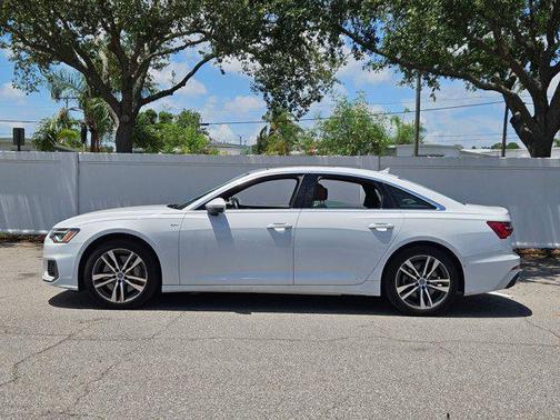 Ibis White 2019 Audi A6 55 Premium Plus