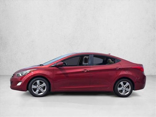 Sparkling Ruby 2013 Hyundai ELANTRA GLS